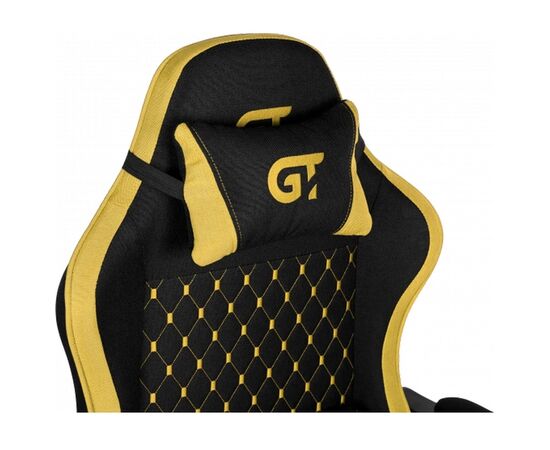 Крісло ігрове GT Racer X-2339 Black/Yellow (X-2339 Fabric Black/Yellow), зображення 10