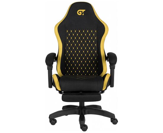 Крісло ігрове GT Racer X-2339 Black/Yellow (X-2339 Fabric Black/Yellow), зображення 4