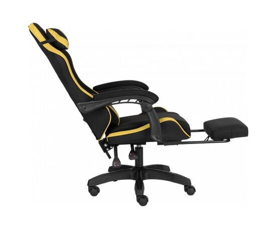 Крісло ігрове GT Racer X-2339 Black/Yellow (X-2339 Fabric Black/Yellow), зображення 6
