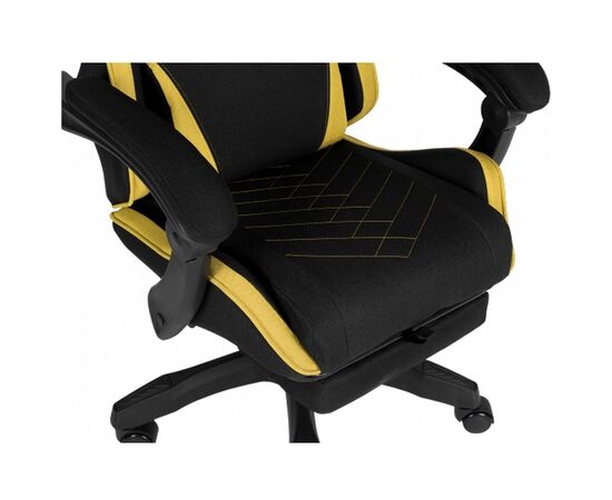 Крісло ігрове GT Racer X-2339 Black/Yellow (X-2339 Fabric Black/Yellow), зображення 8