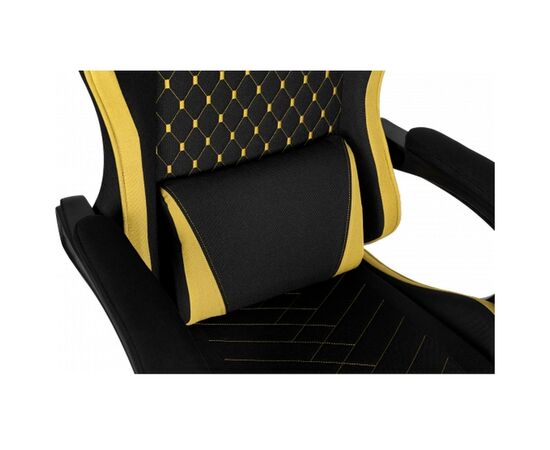 Крісло ігрове GT Racer X-2339 Black/Yellow (X-2339 Fabric Black/Yellow), зображення 9