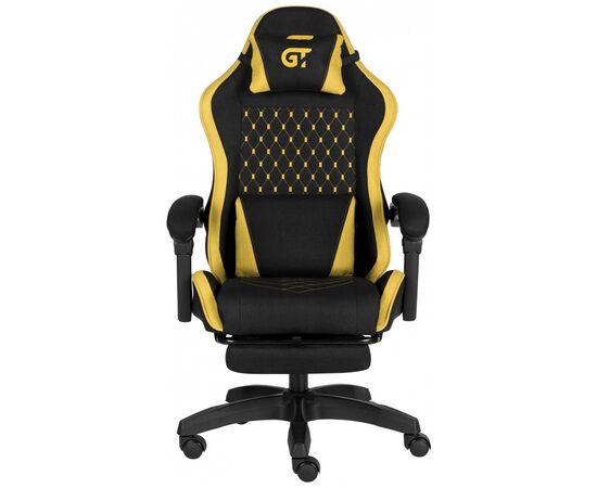 Крісло ігрове GT Racer X-2339 Black/Yellow (X-2339 Fabric Black/Yellow)