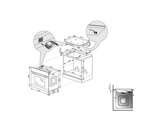 Духовой шкаф Hansa BOES68463, изображение 10