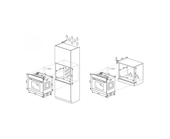 Духовой шкаф Hansa BOES68463, изображение 9