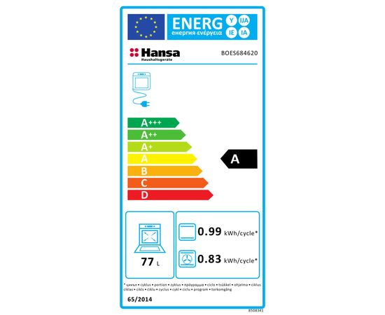 Духовой шкаф Hansa BOES684620, изображение 6