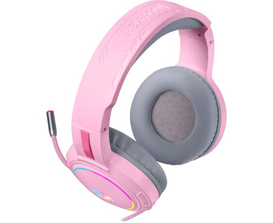 Наушники Redragon Mento USB Pink (71763), изображение 3