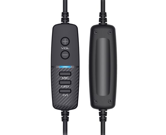 Наушники YENKEE YHP 3035 Shadow USB Black (45015553), изображение 3