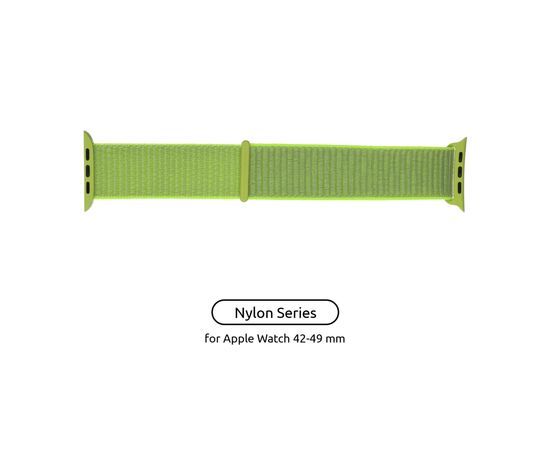Ремешок для смарт-часов Armorstandart Nylon Band для Apple Watch 49/46/45/44/42 (Series 1-3) Light Green (ARM57858)