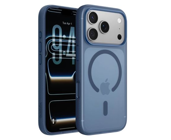 Чохол до мобільного телефона Belkin Magnetic Protective Grip iPhone 17 Pro Navy (MSA035HQNY), зображення 3