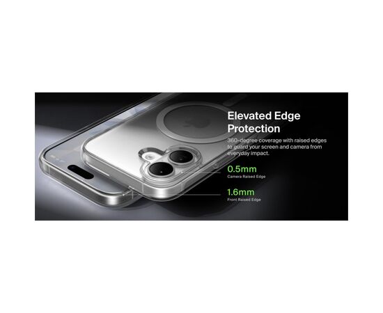 Чохол до мобільного телефона Belkin Magnetic Protective Clear iPhone 17 (MSA030HQCL), зображення 4