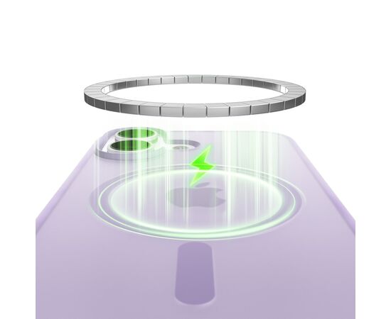 Чохол до мобільного телефона Belkin Magnetic Protective Grip iPhone 17 Lavender (MSA034HQLV), зображення 7