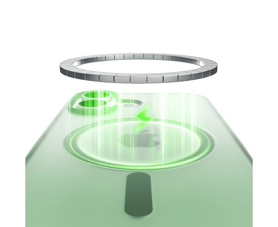 Чохол до мобільного телефона Belkin Magnetic Protective Grip iPhone 17 Sage (MSA034HQSE), зображення 6