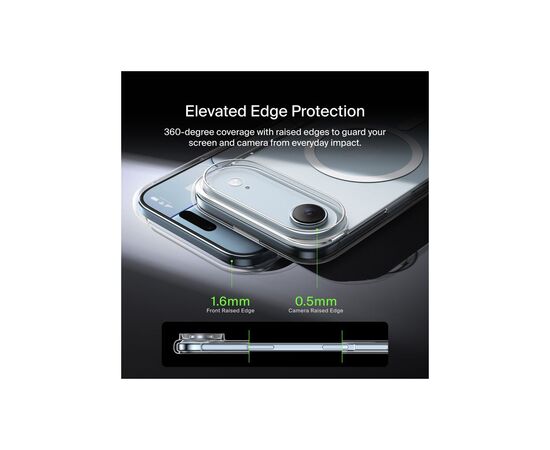 Чохол до мобільного телефона Belkin Magnetic Protective Clear iPhone Air (MSA033HQCL), зображення 5