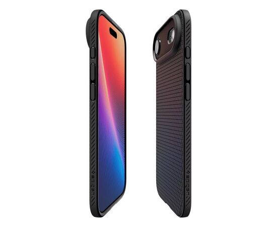 Чехол для мобильного телефона Spigen Liquid Air iPhone 17 Air Matte Black (ACS10302), изображение 12