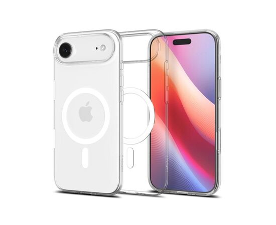 Чехол для мобильного телефона Spigen Liquid Crystal MagFit iPhone 17 Air Clear White (ACS10395), изображение 2