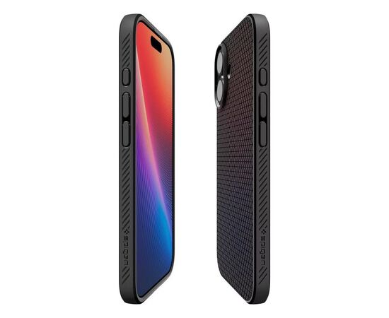 Чехол для мобильного телефона Spigen Liquid Air iPhone 17 Matte Black (ACS10369), изображение 10