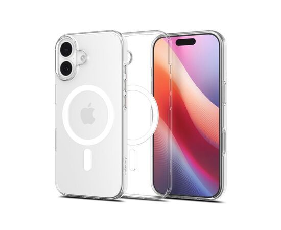 Чехол для мобильного телефона Spigen Liquid Crystal MagFit iPhone 17 Clear White (ACS10397), изображение 2