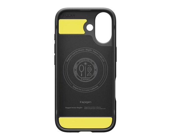 Чехол для мобильного телефона Spigen Rugged Armor MagFit iPhone 17 Matte Black (ACS10367), изображение 3