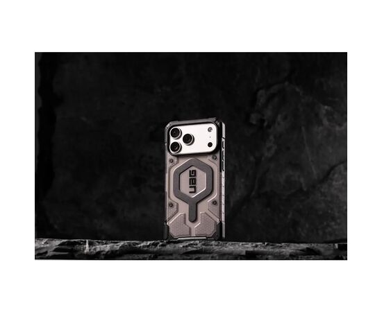 Чехол для мобильного телефона UAG Pathfinder Clear MagSafe iPhone 17 Pro Max Ice/Silver (114552114333), изображение 11