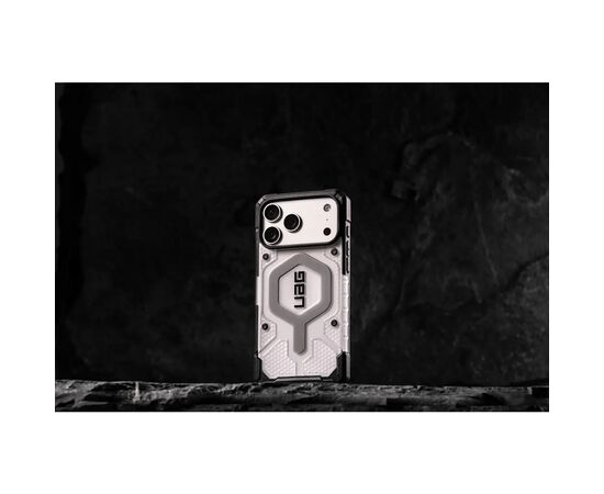 Чехол для мобильного телефона UAG Pathfinder Clear MagSafe iPhone 17 Pro Max Ice/Silver (114552114333), изображение 12