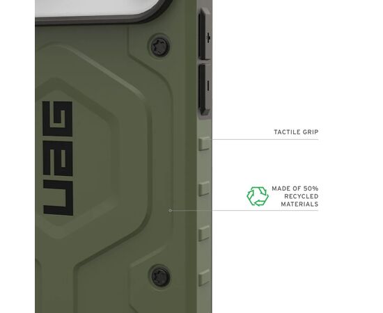 Чехол для мобильного телефона UAG Pathfinder MagSafe iPhone 17 Pro Max Olive (114549117272), изображение 4
