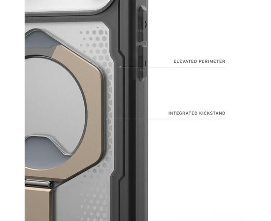 Чехол для мобильного телефона UAG Plasma XTE MagSafe iPhone 17 Pro Max Ash/Titanium (114528113136), изображение 4