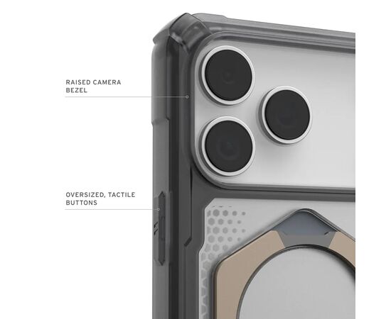Чехол для мобильного телефона UAG Plasma XTE MagSafe iPhone 17 Pro Max Ash/Titanium (114528113136), изображение 5