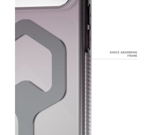 Чехол для мобильного телефона UAG Plyo MagSafe iPhone 17 Pro Max Black/Clear Ombre (11453011404G), изображение 4