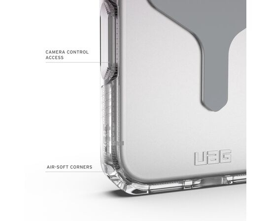 Чехол для мобильного телефона UAG Plyo MagSafe iPhone 17 Pro Max Black/Clear Ombre (11453011404G), изображение 5