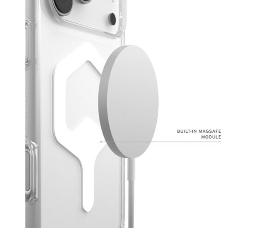 Чехол для мобильного телефона UAG Plyo MagSafe iPhone 17 Pro Max Ice/White (114530114341), изображение 2