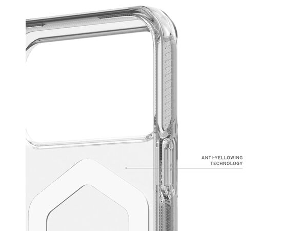 Чехол для мобильного телефона UAG Plyo MagSafe iPhone 17 Pro Max Ice/White (114530114341), изображение 3