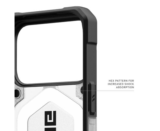 Чехол для мобильного телефона UAG Pathfinder Clear MagSafe iPhone 17 Pro Ice/Silver (114551114333), изображение 3