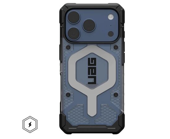 Чехол для мобильного телефона UAG Pathfinder Clear MagSafe iPhone 17 Pro Ice/Silver (114551114333)