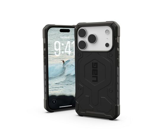 Чехол для мобильного телефона UAG Pathfinder MagSafe iPhone 17 Pro Black (114548114040), изображение 8
