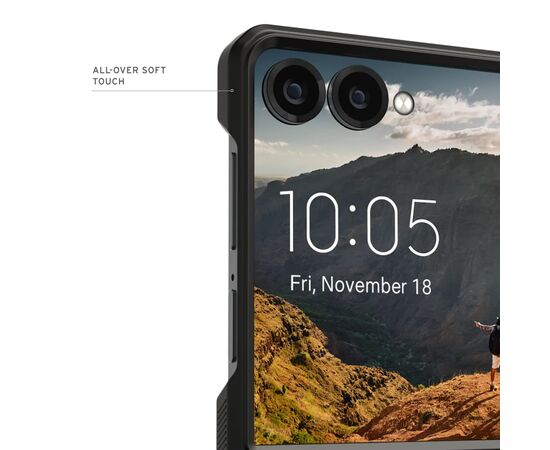 Чехол для мобильного телефона UAG Mouve with Magnet Samsung Galaxy Z Flip 7 Ash (214504113131), изображение 10