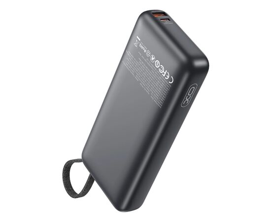 Батарея универсальная XO 20000mAh 130W, PD, QC (XO-PR268_grey), изображение 3