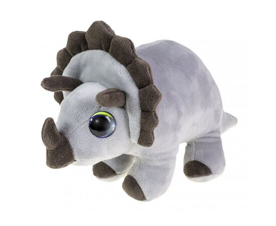 Мягкая игрушка Lumo Stars Динозавр Трицератопс большой 24 см (59530)