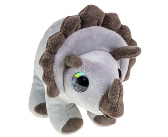 Мягкая игрушка Lumo Stars Динозавр Трицератопс классический 15 см (59529), изображение 2
