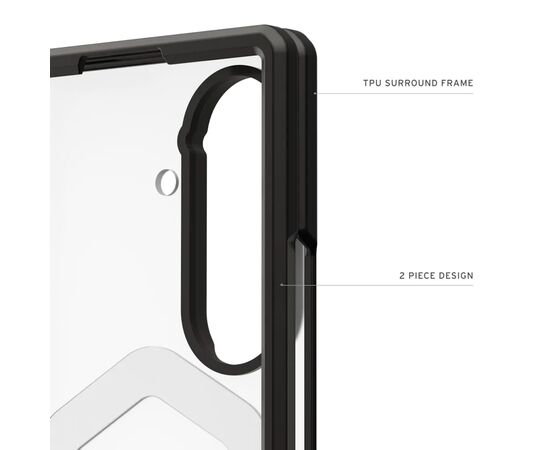 Чохол до мобільного телефона UAG Mouve with Magnet Samsung Galaxy Z Fold 7 Ice (214505114343), зображення 7