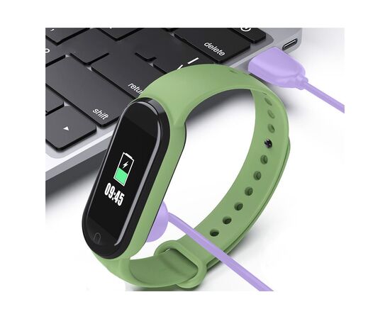 Ремешок для фитнес браслета Armorstandart комплект 3шт Xiaomi Mi Band 7/6/5 New Style Lavender (ARM77039), изображение 7