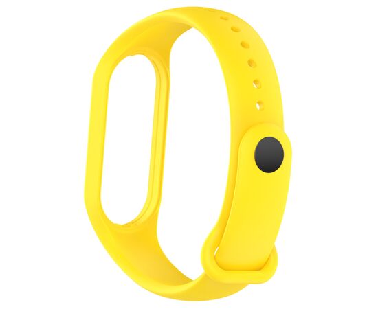 Ремешок для фитнес браслета Armorstandart комплект 3шт Xiaomi Mi Band 7/6/5 New Style Yellow (ARM77040), изображение 3