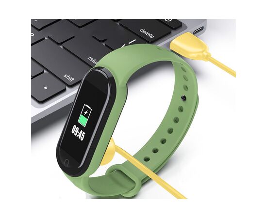 Ремешок для фитнес браслета Armorstandart комплект 3шт Xiaomi Mi Band 7/6/5 New Style Yellow (ARM77040), изображение 7