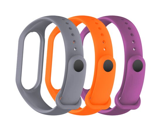 Ремешок для фитнес браслета Armorstandart комплект 3шт Xiaomi Mi Band 4/3 Beat (ARM87029)