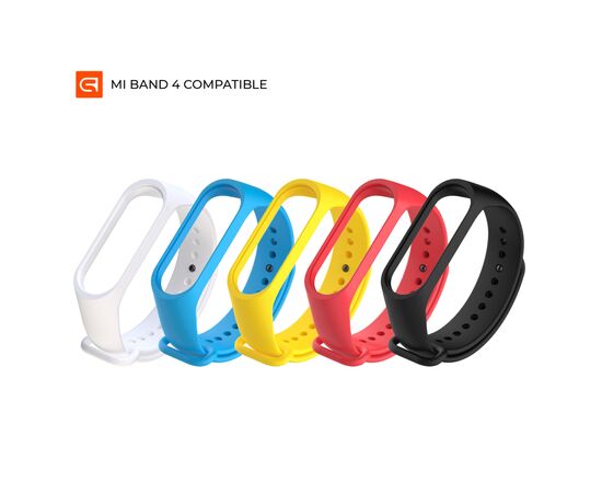 Ремешок для фитнес браслета Armorstandart комплект 5шт Xiaomi Mi Band 4/3 Captain M (ARM54422)