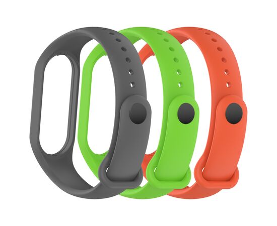 Ремешок для фитнес браслета Armorstandart комплект 3шт Xiaomi Mi Band 7/6/5 New Style Ditsy (ARM75070)