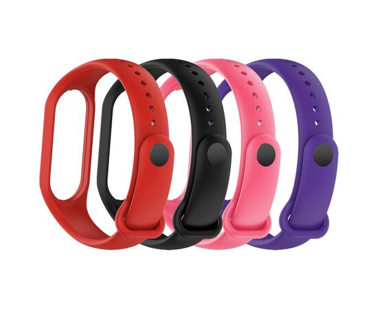 Ремінець до фітнес браслета Armorstandart комплект 4шт Xiaomi Mi Band 7/6/5 Sport (ARM87048)