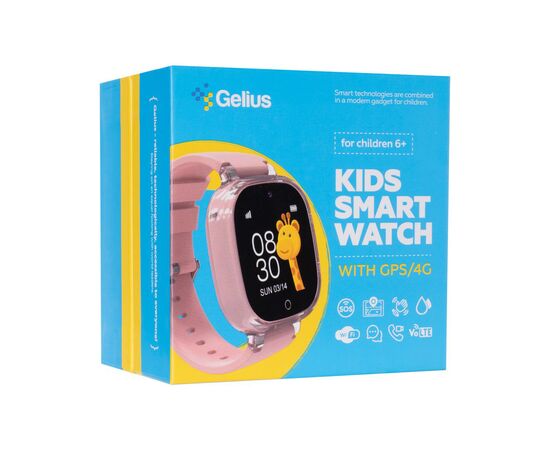Смарт-годинник Gelius Pro GP-PK009 Summer GPS/4G/ESIM Pink (2099901012463), зображення 6
