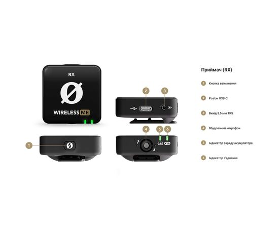 Мікрофон Rode Wireless ME (233986), зображення 6
