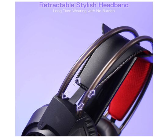 Наушники Redragon Scream H231 USB Black (71931), изображение 7