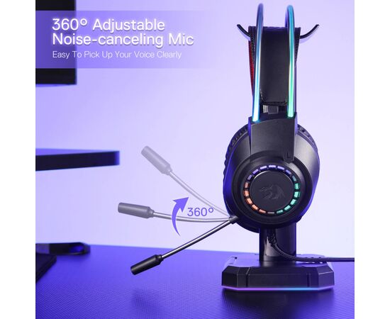 Наушники Redragon Scream H231 USB Black (71931), изображение 8